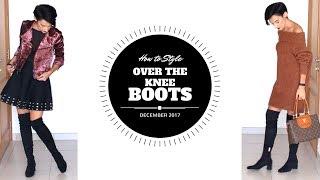 How to style over the knee boots?