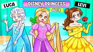 Alex & The Squad Dress as DISNEY PRINCESS in Dress to Impress!