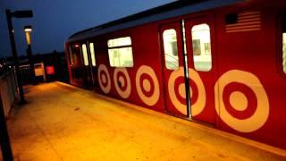 MTA NYC Subway Kawasaki R142A #7641 (6) Target Train BKLYN Bridge bound arriving at Castle Hill Ave