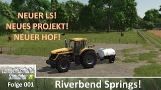 LS25 #001  Willkommen auf der Riverbend Springs! - #LS25 #LetsPlay #deutsch #FS25