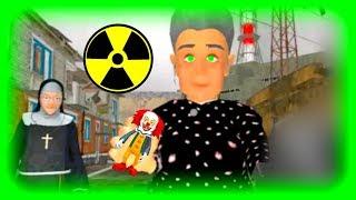 Neighbor CLOWN Gang - CHERNOBYL [Level 14] Gameplay Walkthrough (Android - iOS) Granny