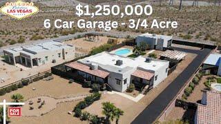 Ranch House with 6 Car Garage For Sale Henderson | Las Vegas Nevada