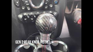 Generation 2 Gear Knob Install - Carbon Fibre - How to remove