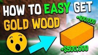 How To Get Gold Wood in Lumber Tycoon 2 (Secret Bridge)