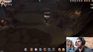 Albion Online - Roaming with Bow of Badon pvp live #2