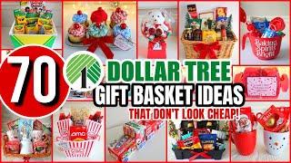 $1 DOLLAR TREE GIFT IDEAS *NEW*┃last minute GIFT DIYs & BASKETS 2024