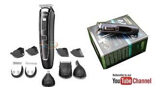 GM-801 Gemei Beard trimmer with Hair Clipper Multi-set (Shaver Shop Bangladesh)