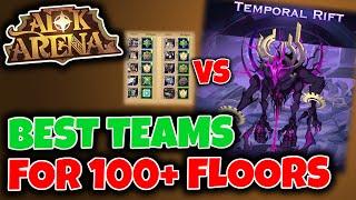 Best Teams for Temporal Rift | Strategies to beat 100+ floors // AFK ARENA Guide