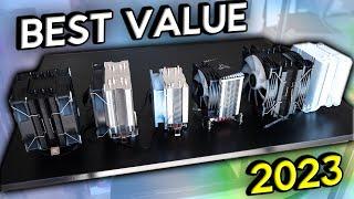 What's the BEST BUDGET CPU Cooler in 2023? (Aliexpress Showdown)