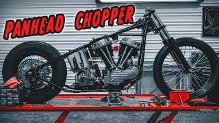 1953 Harley Panhead Chopper : Final Assembly Pt. 1