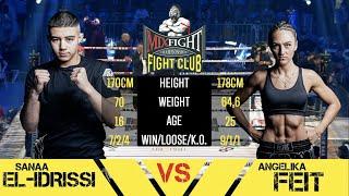 Senaa Il-Idrissi (Marocco) Vs. Angelika Feit (Russia) - MFC K1 Full Fight | December 2021