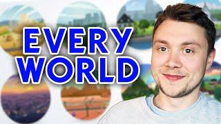 Ranking every Sims 4 world (2023 San Seqouia updated)