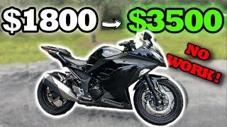 How to Flip Bikes with INSANE Margins (Full Process) || Flipping Motorcycles for Cash