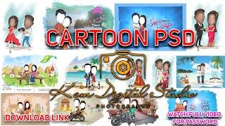 New Cartoon psd || Latest Cartoon PSD || KCM DIGITAL STUDIO PSD || Free PSD||