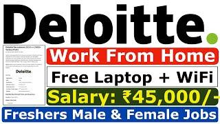 Deloitte Recruitment 2024 | Freshers Jobs 2024 | Salary: 4 LPA | Deloitte Jobs | Direct Hiring 2024