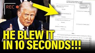 Trump SCREWS OVER 12 Cases AGAINST HIM in 10 SECONDS