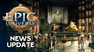 Universal Epic Universe News Update — WIZARDING WORLD DETAILS, RIDE INFO, & LAND RUMORS