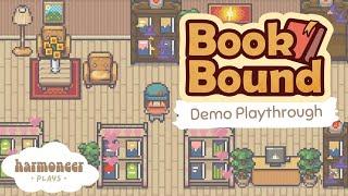  Running a Cozy Bookshop! | Book Bound Demo - Steam Next Fest 2025 | No Commentary Game Playthrough