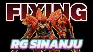 Fixing the Sinanju - RG Sinanju Speed build and repair - [4K]