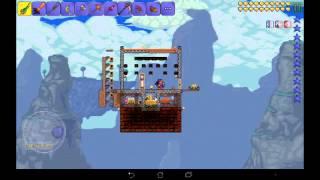 Арена для убийства тыквенной луны. TERRARIA MOBILE