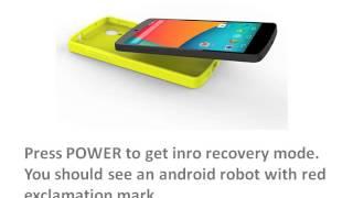 LG Nexus 5 Hard Factory Reset