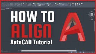 AutoCAD 2D - How To Use The Align Command