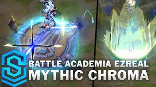 Mythic Battle Academia Ezreal Chroma Comparison | League of Legends | Mythic Chroma