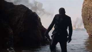 Jaime Lannister vs Euron Greyjoy on beach of black water bay game of thrones season 8 episode 5
