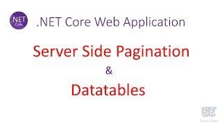 023 - .Net Core: Server Side Pagination With DataTables