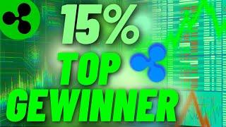 XRP Ripple News 15% an EINEM Tag TOP GEWINNER im Markt