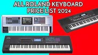 Roland Keyboard Price List 2024 | Best Roland Keyboard From 10,000 To Under 1 Lakh | India 