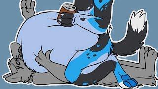 Sharing a drink | Vore/Inflation Animation