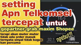 Apn Telkomsel tercepat untuk gopartner #gopartner #gofood #apntercepat  #apntelkomsel4gtercepat