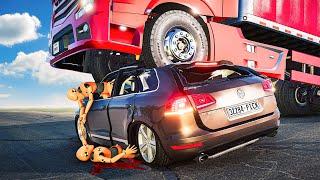 Dangerous Driving and Car Crashes #14 BeamNG.Drive