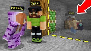 My Secret Base FINALLY Got Found in Camp Minecraft...