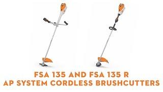 STIHL FSA 135 &135 R Cordless Brushcutters | Battery Powered Brushcutters | STIHL GB