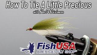 How To Tie A Little Precious Streamer Fly - Extremely Effective Fly for Lake Erie Steelhead