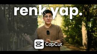 CapCut ile Profesyonel Renk Düzenleme Nasıl Yapılır?  (CapCut ile Edit Yapma)