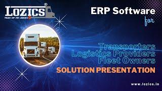 Transport Management System-TMS  Demo |  ERP Logistics Software|,Transport Software Company |LOZICS®