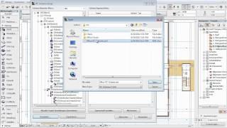 ArchiCAD 16 - Open BIM - 09 - IFC: Individuelle IFC-Schemata zwischen Projekten austauschen