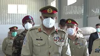 Press Release No 61/2021, COAS visited a Logistic Installation - 30 Mar 2021 (ISPR Official Video)