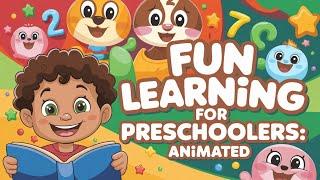 Fun Learning for Preschoolers Animated Adventures to Spark Young Minds!  4utv kids