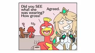 Mythra & Kazooie: Best Frenemies Comic Dub