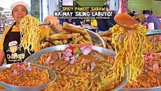 Savory PANCIT ni NANAY na may "SILING LABUYO na SARSA" bawat ORDER sa Project 4 Quezon City!