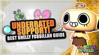 SHELLY is BETTER than VEE?! How to play SHELLY FOSSILLAN! - Trinkets & Tips | Dandy's World