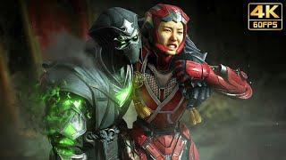 Mortal Kombat 1 Khaos Reigns - Sektor Story ENDING @ 4K 60ᶠᵖˢ 