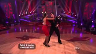 Ralph Macchio and Karina Smirnoff Argentine Tango