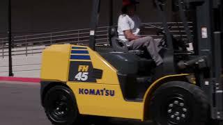 Komatsu Forklift at North America’s Premier Construction Trade Show