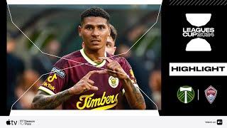 Portland Timbers vs. Colorado Rapids | Leagues Cup | Match Highlight | August 1, 2024