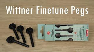 Wittner Finetune Pegs - Unboxing and mounting